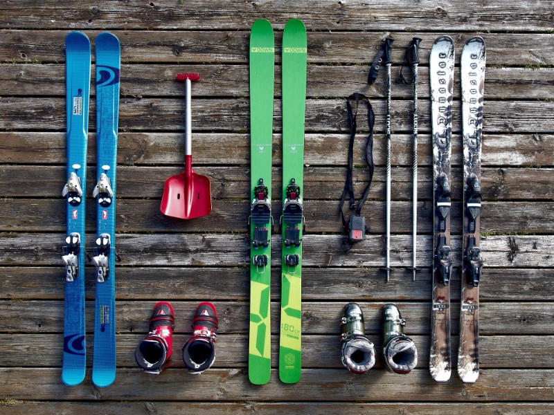 Ski uitrusting