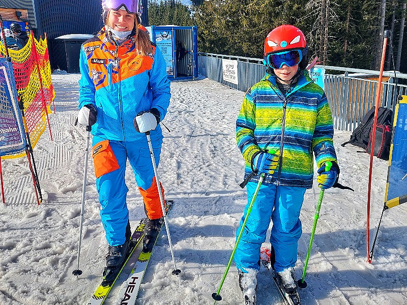 Ski-les (privé of in een groepje)