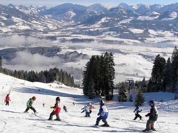 Skiklasje in de Allgäuer Alpen