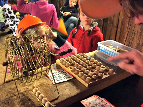 Er wordt natuurlijk ook Bingo gespeeld
