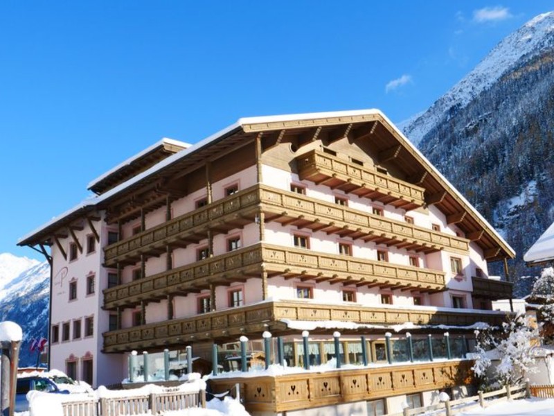Het gezinsvriendelijke Parkhotel Sölden in Oostenrijk naast de piste