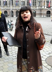 Sof ie Korres van van Toerisme Vlaanderen