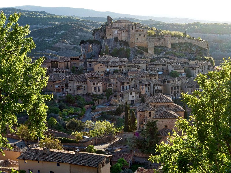 Het historische dorpje Alquezar in de Spaanse Pyreneeën