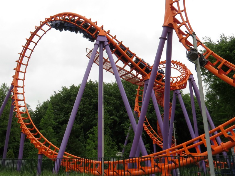 De Speed of Sound achtbaan