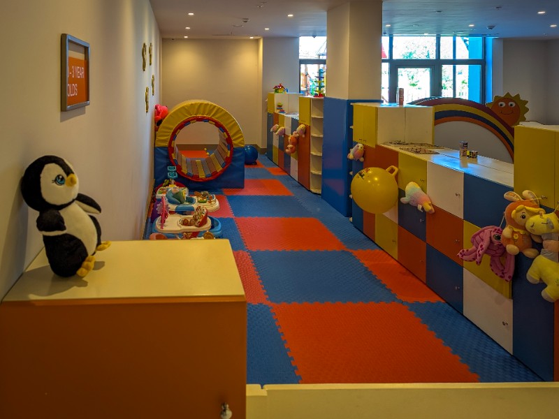 Eén van de speelruimtes bij de kinderopvang