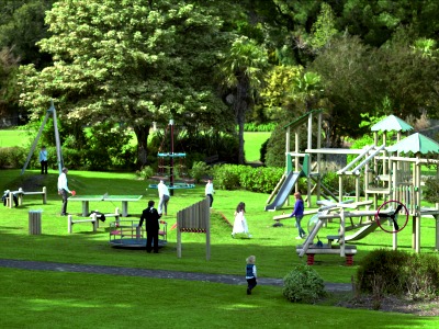 De avonturenspeeltuin bij the Dunloe De avonturenspeeltuin bij the Dunloe