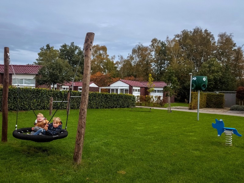 Het speeltuintje op Ferienpark Quendorfersee