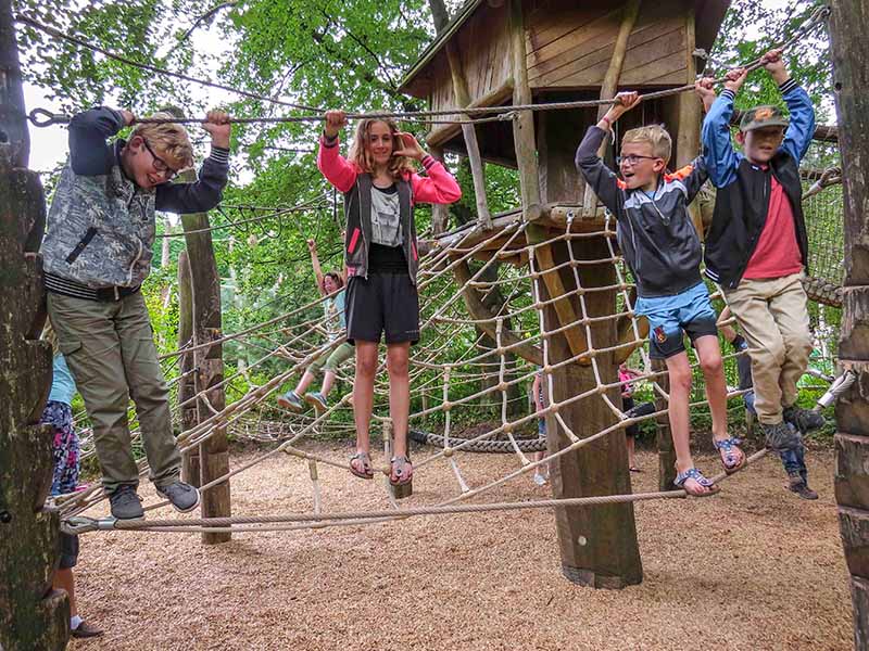 Spelen in de Apenheul