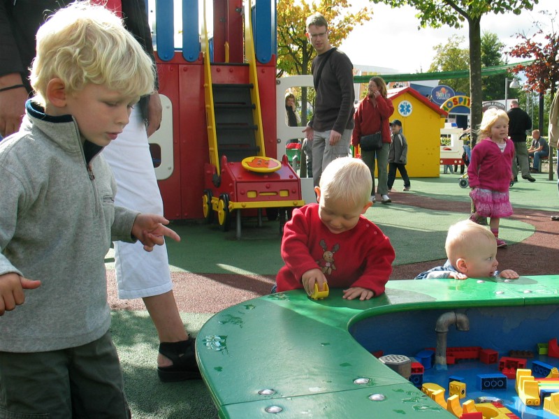 Duploland is zelfs voor Tycho van 11 maanden oud al leuk