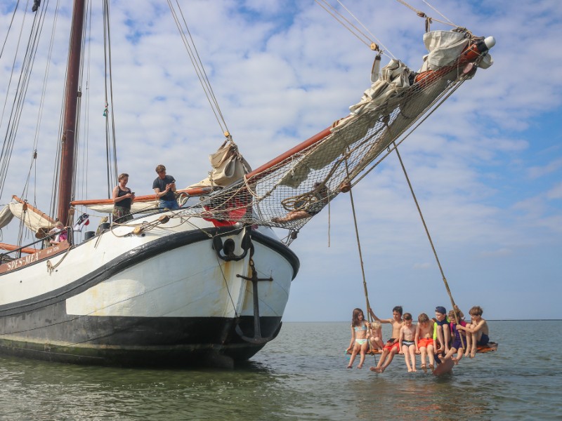 Een vaarvakantie over de waddenzee met de Spes Mea