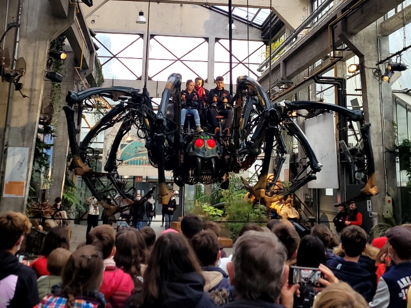 De grote spin van Les Machines