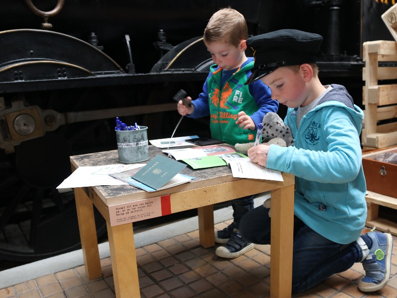 Stempels verzamelen voor de button