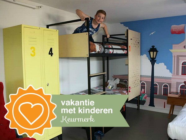 Yes, wij slapen vanavond in de treinkamer!!