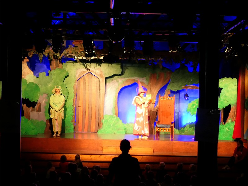 Show van de sprookjescamping