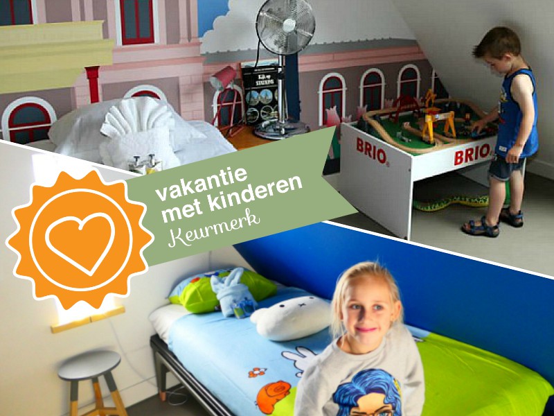 Treinkamer en nijntjekamer met het Vakantie met Kinderen Keurmerk