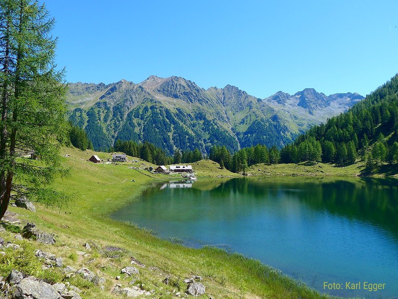 De Bergsee is één van de mooie meren in Steiermark