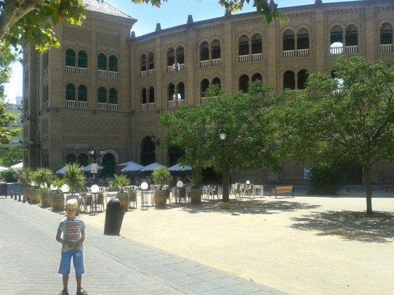 De stierenvechtersarena in Granada