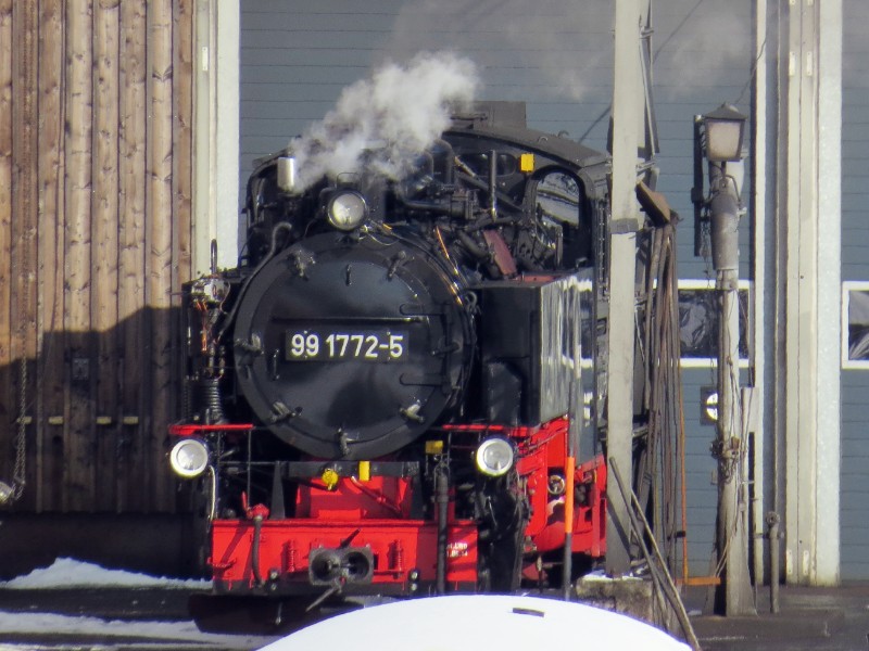 Stoomtrein in Oberwiesenthal