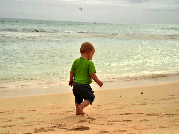 Dreumes op het strand van Fuerteventura