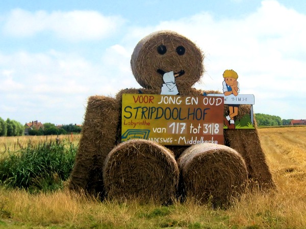 Het stripdoolhof bij Middelkerke