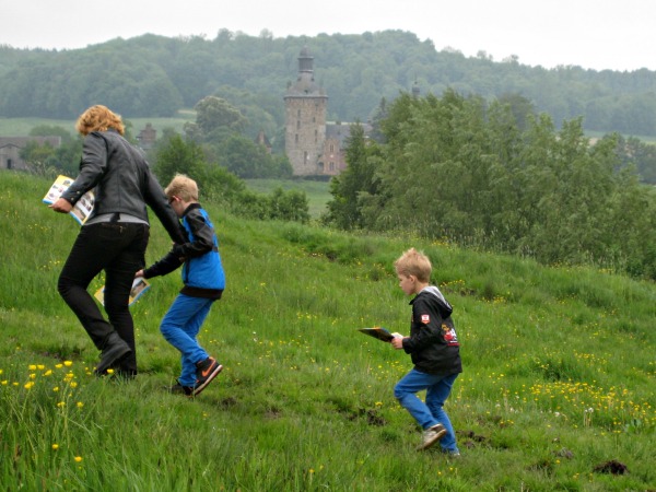 We doen een speurtocht in de heuvels van Zuid-Limburg