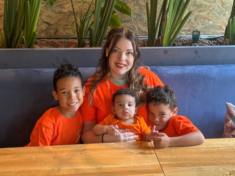Soraya en de kinderen op Summio Heihaas