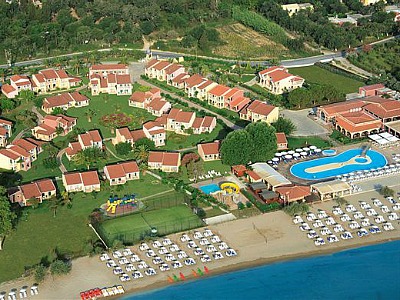 Hotel aan het strand