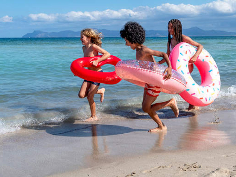 Plezier op het strand