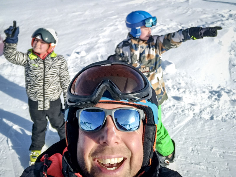 Jippie, we staan weer op de Kreischberg!