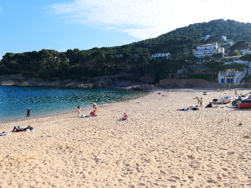 Eén van de strandjes bij Tamariu