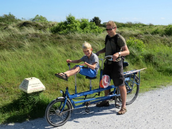 Op de tandem gaan we Terschelling verkennen