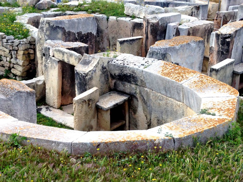 Tarxien tempels op Malta