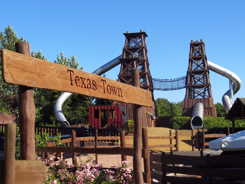 Een leuk western stadje om in te spelen