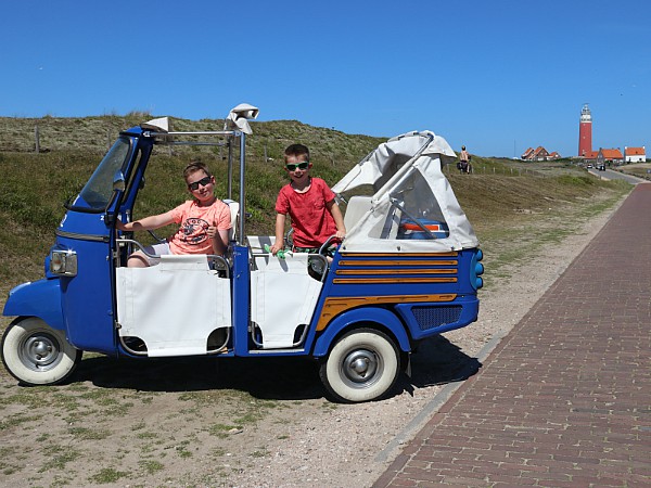 Verken het eiland Texel per tuk tuk!