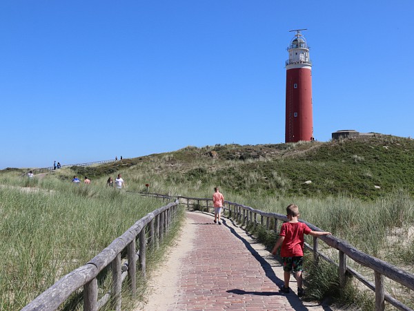 We gaan de vuurtoren beklimmen!