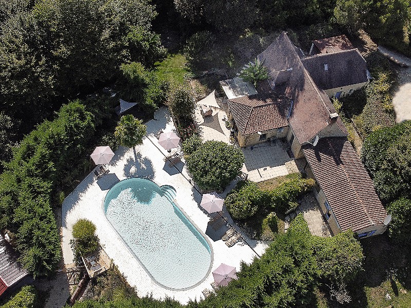 Tout Pour le Goût: vakantiedomein in de Dordogne voor bourgondiërs! Met een gîte aan het zwembad!