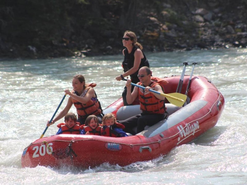 Raften in Jasper National Park