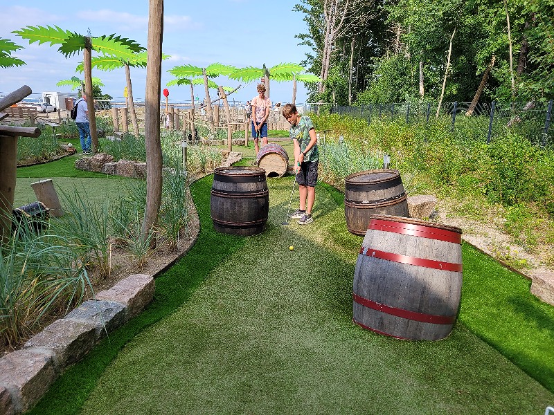 Minigolf bij Landal Travemünde