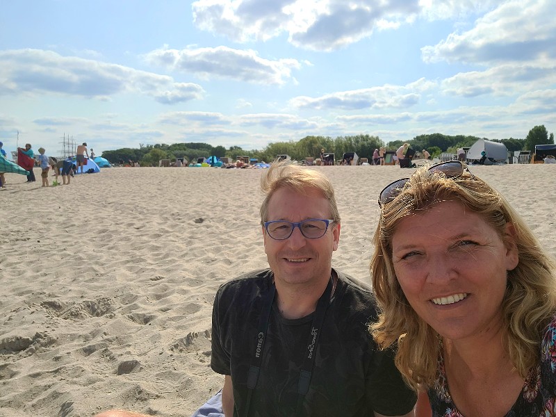 Gezellig op het strand