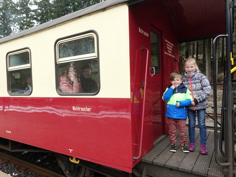 We nemen de stoomtrein naar Mount Brocken!