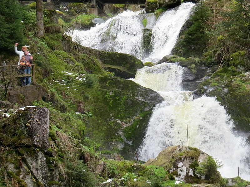 De watervallen van Triberg zijn de hoogste in Duitsland!