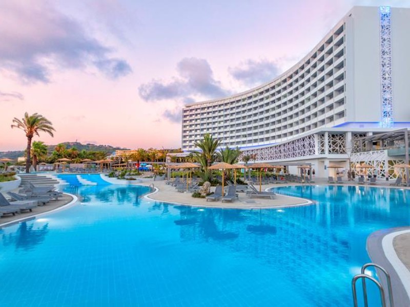 Het Akti Imperial hotel op Rhodos