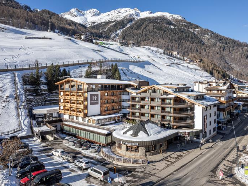 Fijne familiekamers vlakbij de piste in Hotel Tyrolerhof in het Oostenrijkse Sölden