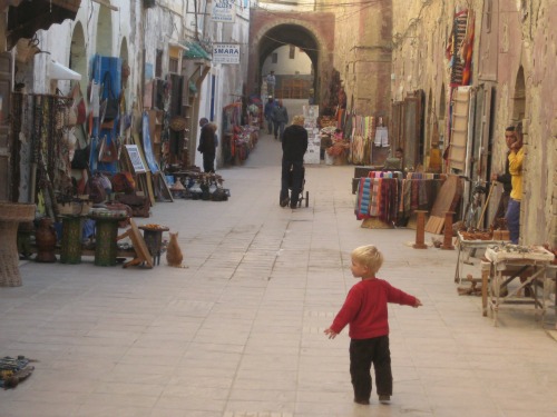 Tycho kijkt zijn ogen uit in Essaouira