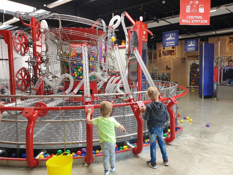 De productieve zone van de Ball-factory