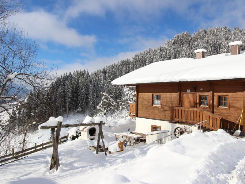 Een wintersport bungalow