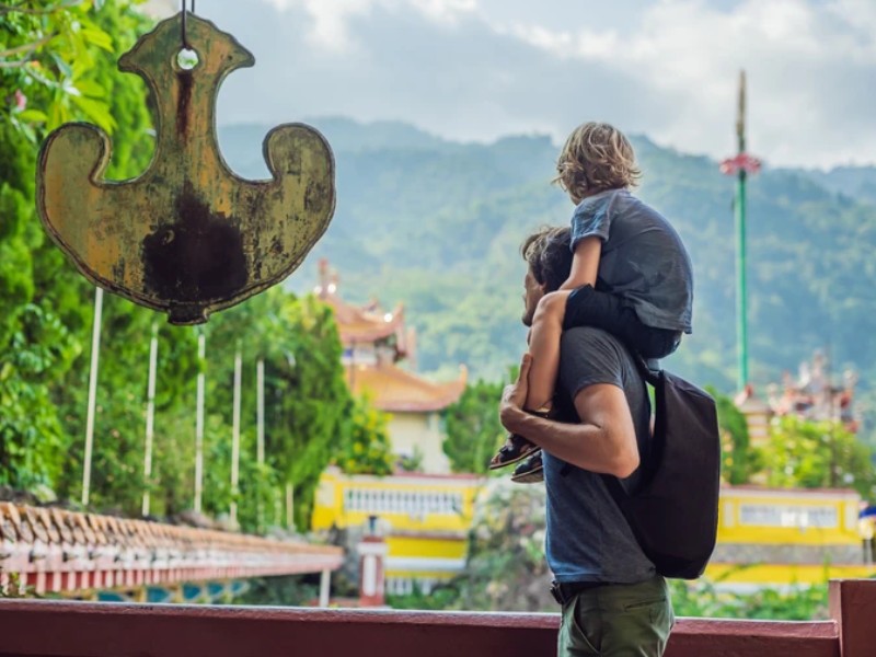 maleisie reis, van verre