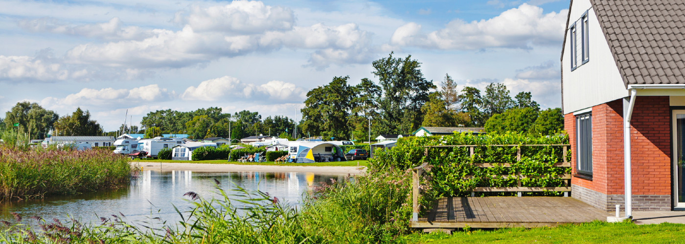 Camping en vakantiehuizen aan het water bij Veluwe Strandbad