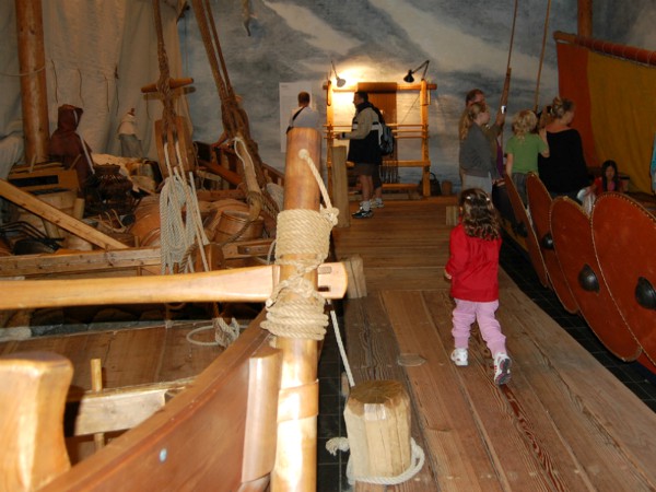 Het Vikingschip museum bij Roskilde