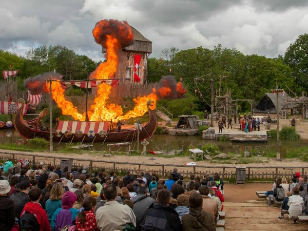 Spectaculaire Viking-show bij Puy du Fou